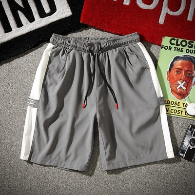 Pantaloni scurți de vară cu margine laterală albă în mai multe culori