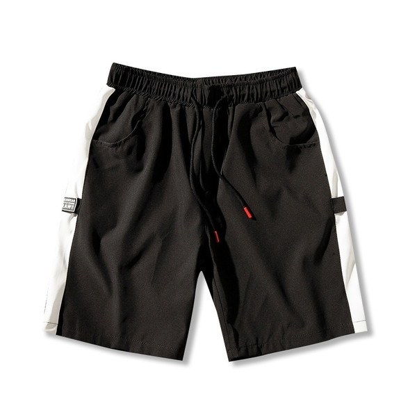 Pantaloni scurți de vară cu margine laterală albă în mai multe culori