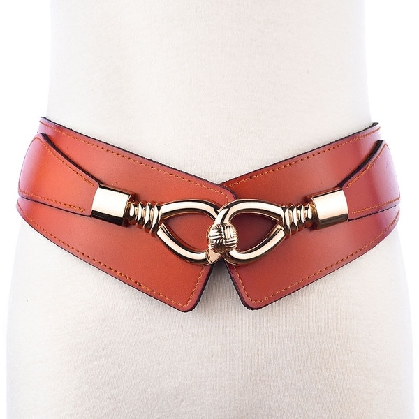 Cureaua lata moderna din piele ecologica de dama