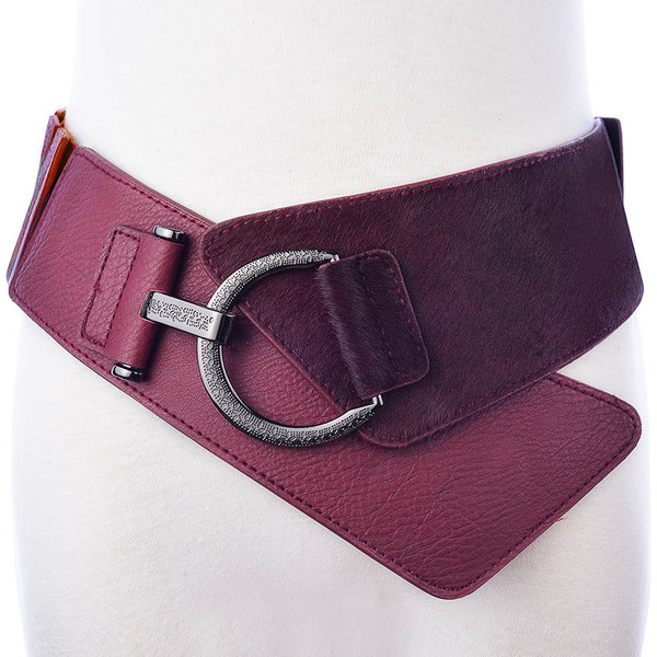 Curea de damă simplă din piele artificială