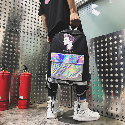 NOU rucsac modern cu aplicație potrivită pentru bărbați și femei în patru culori