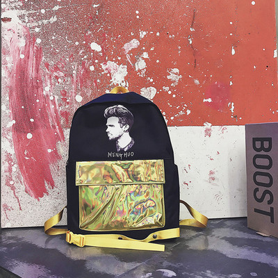 NOU rucsac modern cu aplicație potrivită pentru bărbați și femei în patru culori