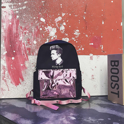 NOU rucsac modern cu aplicație potrivită pentru bărbați și femei în patru culori