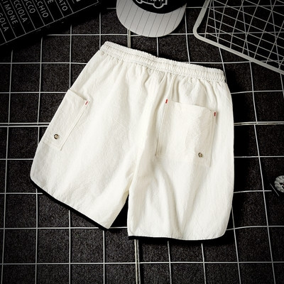 Pantaloni scurți proaspeți, în mai multe culori, cu margini și buzunare negre