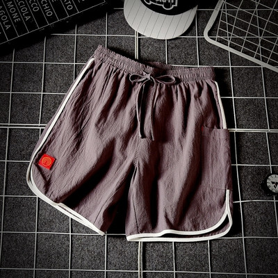 Pantaloni scurți proaspeți, în mai multe culori, cu margini și buzunare negre