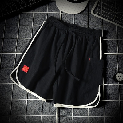 Pantaloni scurți proaspeți, în mai multe culori, cu margini și buzunare negre