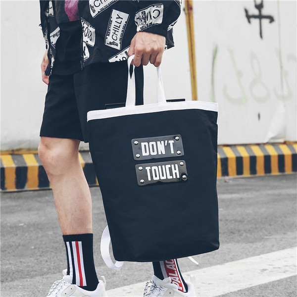 ΝΕΟ μοντέλο ανδρικό  σακίδιο σετρία χρώματα με επιγραφή