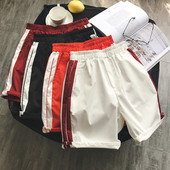 Pantaloni scurti sport casual cu elastic in mai multe culori