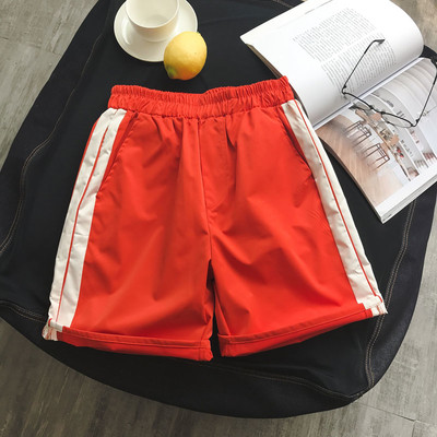 Pantaloni scurti sport casual cu elastic in mai multe culori