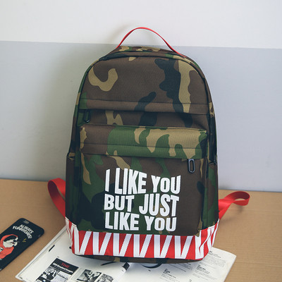 Rucsac modern pentru bărbați cu o inscripție potrivită pentru fiecare zi, sport, călătorii în mai multe culori