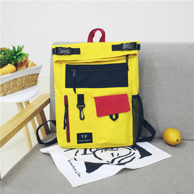 Rucsac colorat și confortabil pentru bărbați, cu multe fermoare - în patru culori