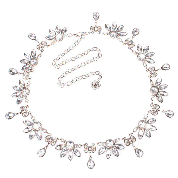 Cureaua delicata de dama cu pietre decorative