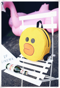 Γυναικείο σακίδιο σε στρογγυλό σχήμα σε τρία χρώματα