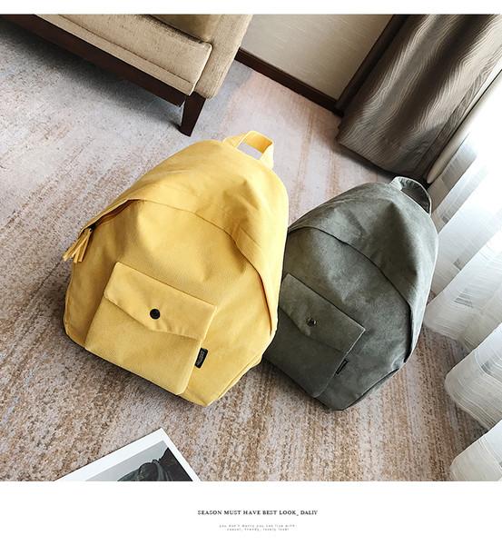 Rucsac mare pentru femei zilnice în patru culori