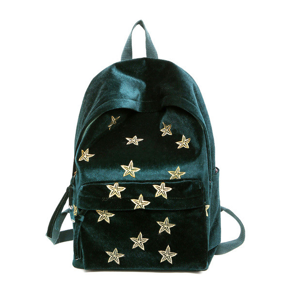 Rucsac mare de dama cu decor in mai multe culori