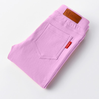 Pantaloni casual pentru copii pentru o fata in culori diferite - doua modele