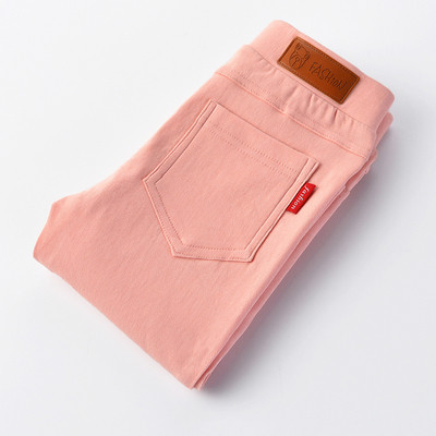 Pantaloni casual pentru copii pentru o fata in culori diferite - doua modele