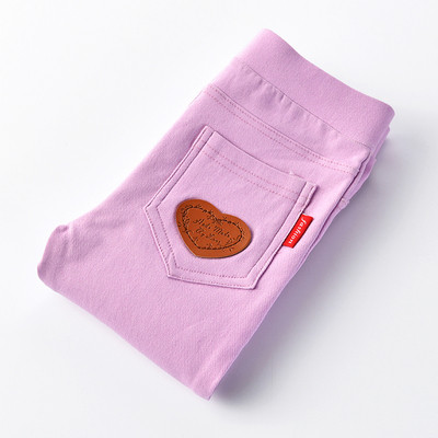 Pantaloni casual pentru copii pentru o fata in culori diferite - doua modele