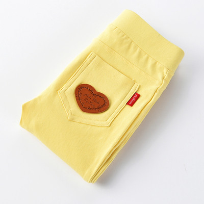 Pantaloni casual pentru copii pentru o fata in culori diferite - doua modele