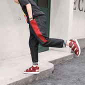 Pantaloni sport copii pentru baieti cu margine laterala