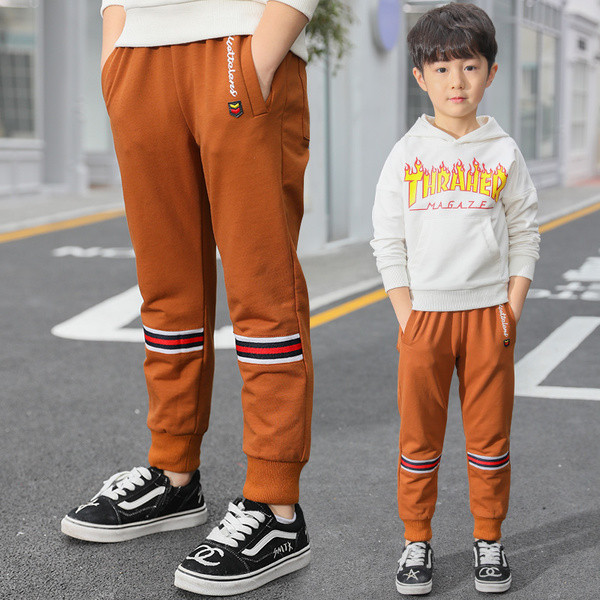 Pantaloni sport si casual pentru copii pentru baieti in doua culori