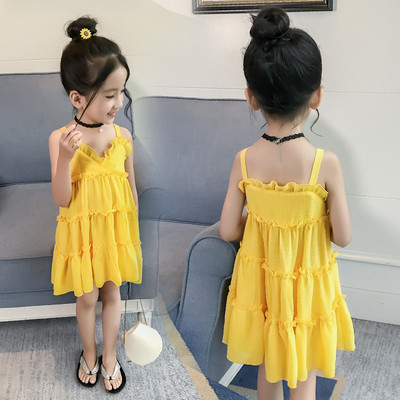 Rochie pentru copii cu croiala moderna in patru culori