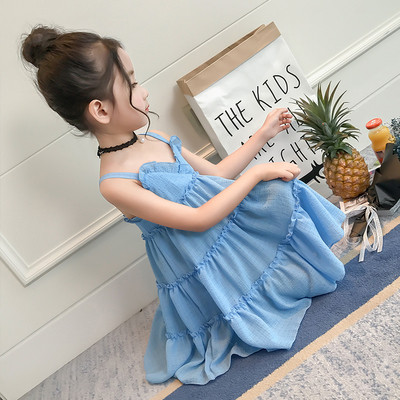 Rochie pentru copii cu croiala moderna in patru culori