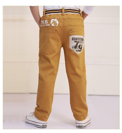 Blugi casual pentru copii cu inscripție