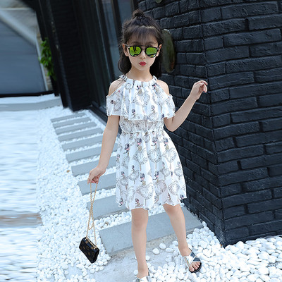 Rochie de vara copii cu umerii goi in diferite modele si culori