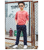 Pantaloni copii in mai multe culori cu imprimeu