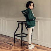 Παιδικό κολάν για κορίτσια σε δύο χρώματα