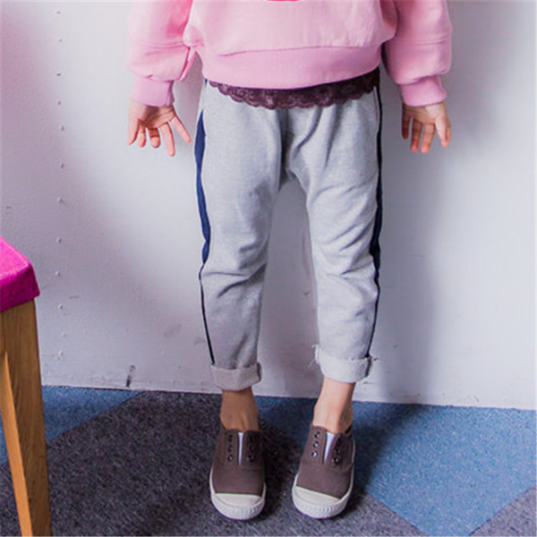 Pantaloni sport pentru copii in doua culori