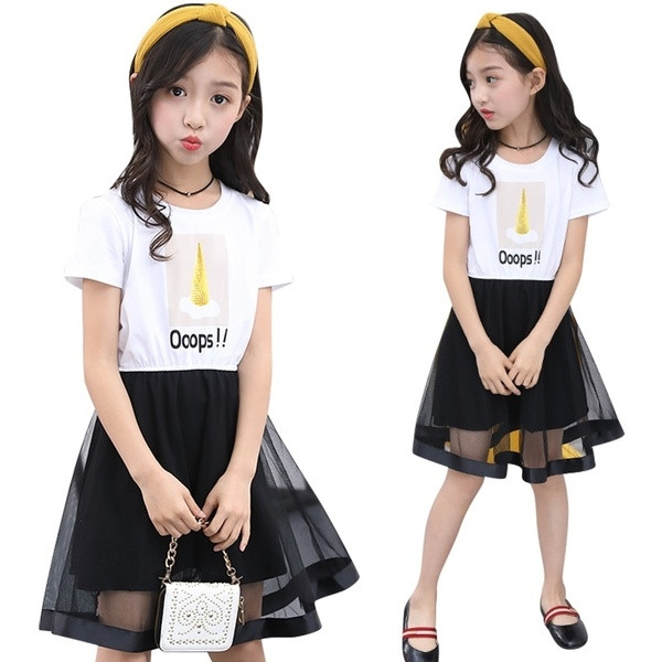 Παιδικό φόρεμα  για κορίτσια με τούλι και εφαρμογές