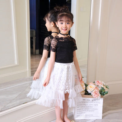 Rochie eterica pentru copii cu tul pentru fete in doua modele