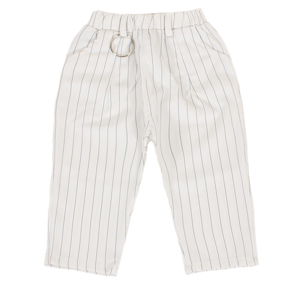 Παιδικό ριγέ παντελόνι 7/8 σε δύο χρώματα