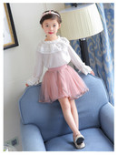 Fusta elastica pentru copii cu tul