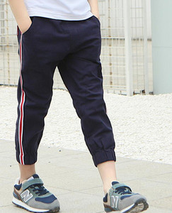 Pantaloni de vara copii 9/10 cu talie elastica inalta