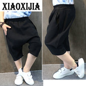 Pantalonii copii tip pantaloni baieti sunt negri