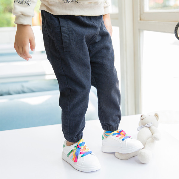 Pantaloni moderni pentru copii cu broderie