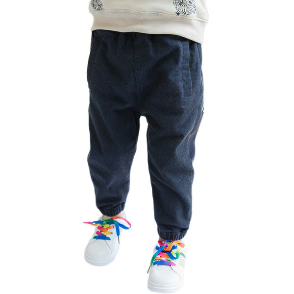 Pantaloni moderni pentru copii cu broderie