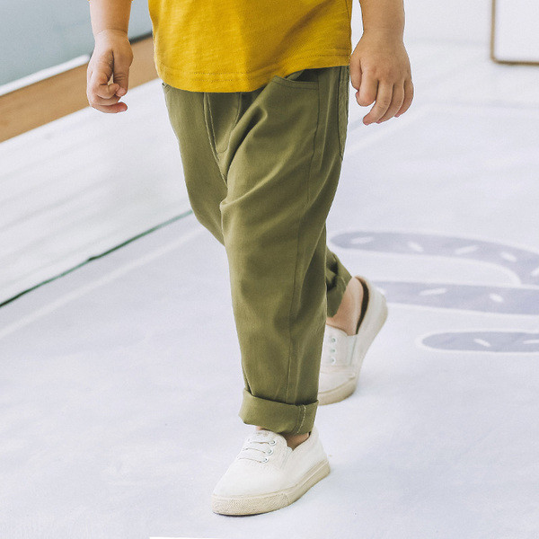 Pantaloni curați pentru copii, potriviti pentru utilizarea de zi cu zi, în trei culori