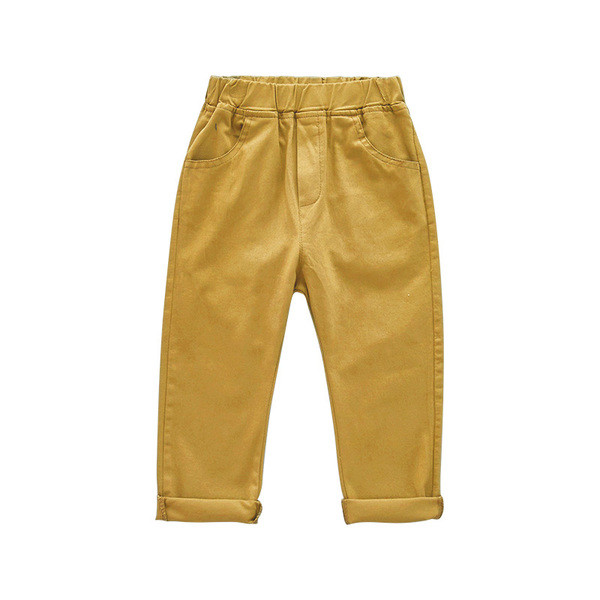 Pantaloni curați pentru copii, potriviti pentru utilizarea de zi cu zi, în trei culori