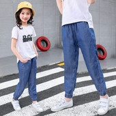 Blugi pentru copii pentru o fată - două modele