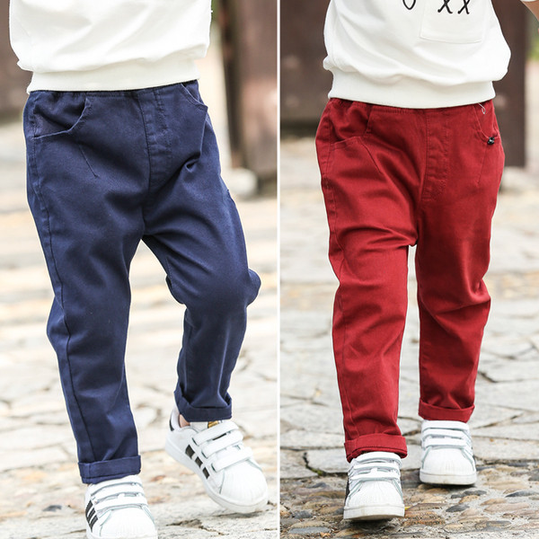 Pantaloni copii la modă pentru băieți în trei culori