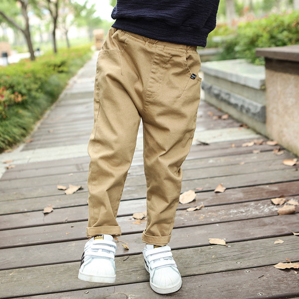 Pantaloni copii la modă pentru băieți în trei culori