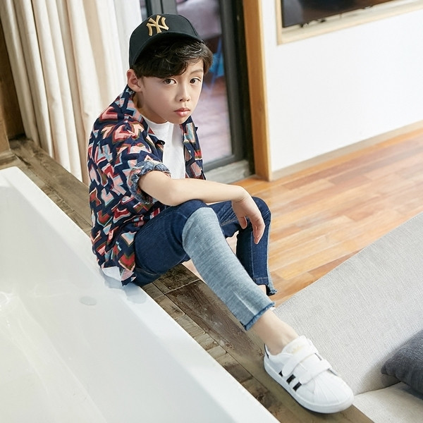 Παιδικά τζιν για αγόρια με υψηλή μέση