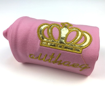 Pana pentru copii cu broderie in trei culori