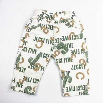 Pantaloni copii 7/8 in mai multe culori cu imprimeu