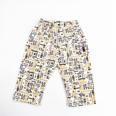 Pantaloni copii 7/8 in mai multe culori cu imprimeu