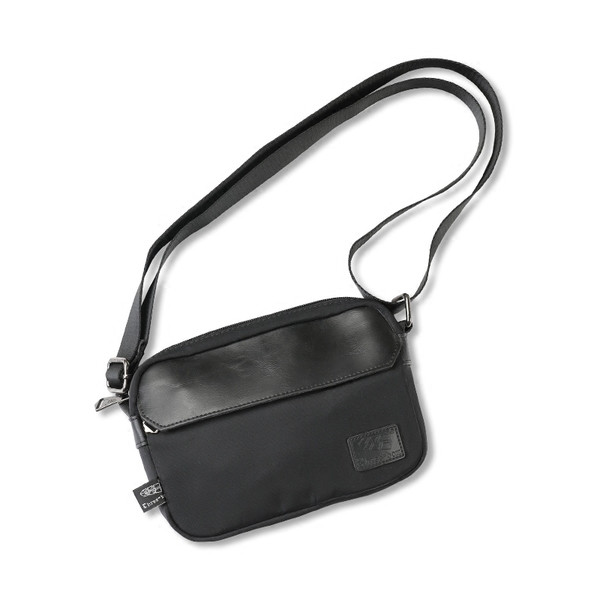 Geantă confortabilă pentru bărbați în negru și albastru